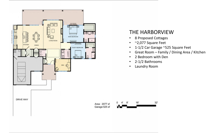 Cottage unit plans. SOURCE: SUSSEX COUNTY